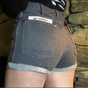 Gray Wranglers Shorts